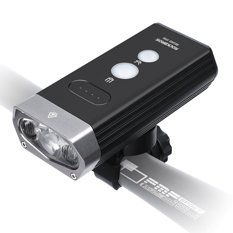 ROCKBROS 2000LM 360° Adjustable Headlight - Ultra Bright, Waterproof, Durable