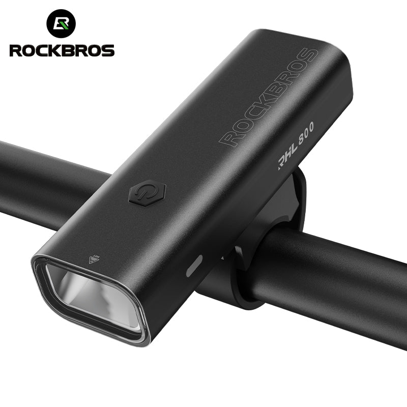 ROCKBROS Bicycle Front Headlight RHL800LM - 800 Lumens, USB-C, IPX6 Waterproof