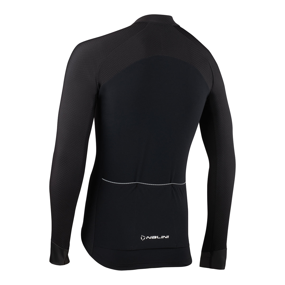 Nalini ERGO XWARM Men's LS Cycling Jersey (Black) S-3XL
