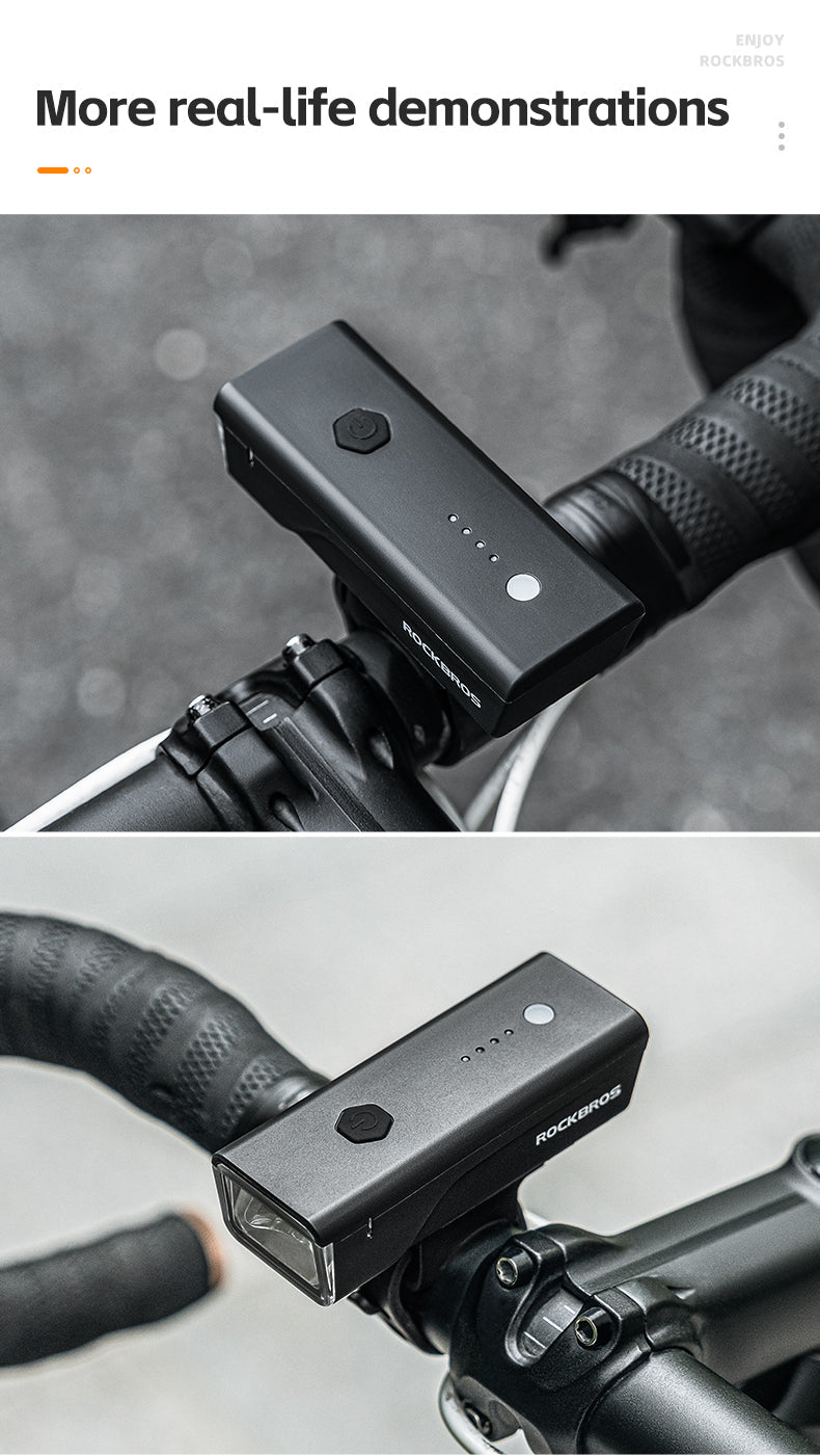 ROCKBROS Waterproof Front Bike Light