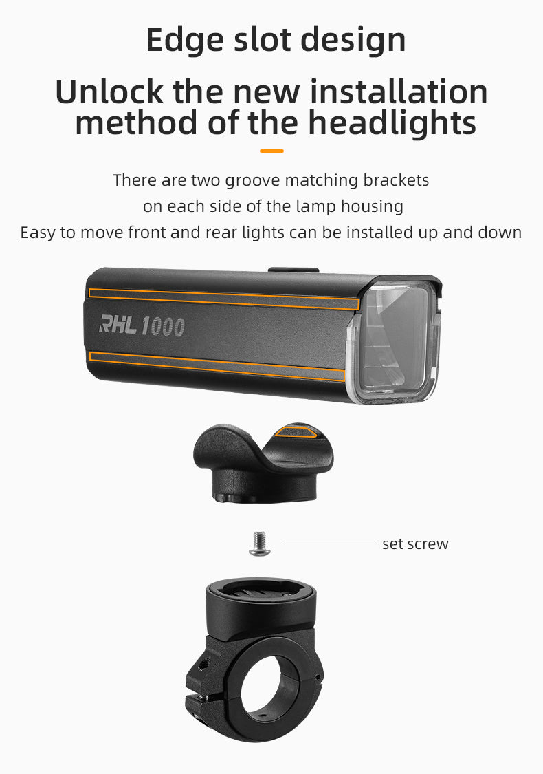 Bike Front Headlight RHL1000LM