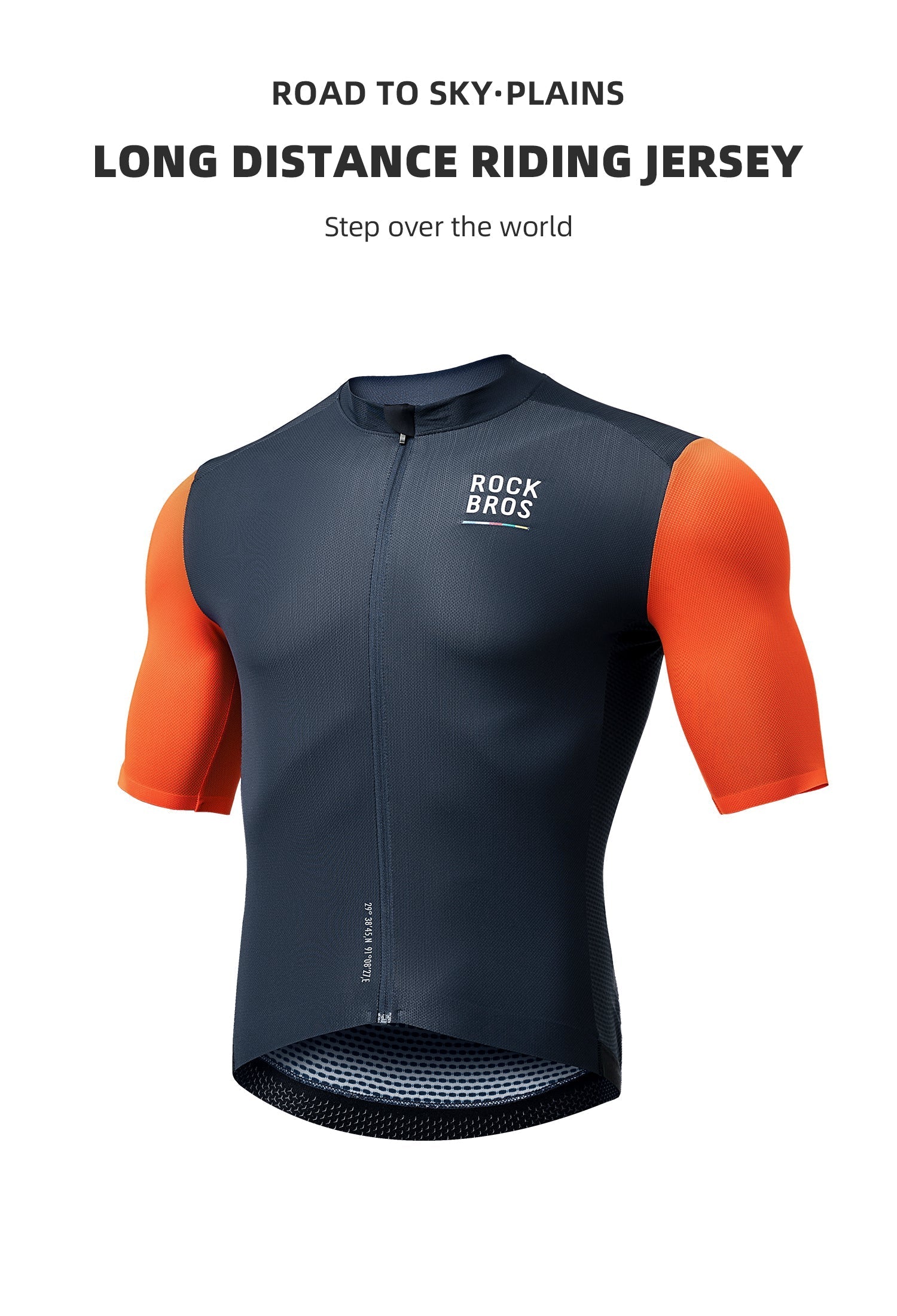 【ROAD TO SKY】by ROCKBROS Men's Short-Sleeve Cycling Jersey in Various Colours