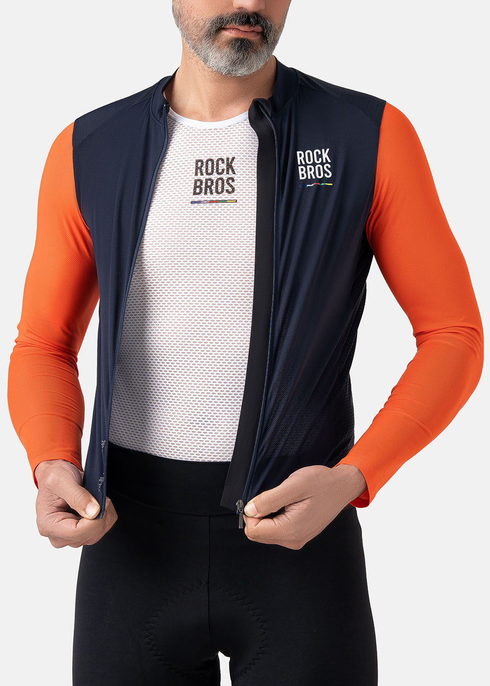 【ROAD TO SKY】by ROCKBROS Men's Long-Sleeve Cycling Jersey in Various Colours