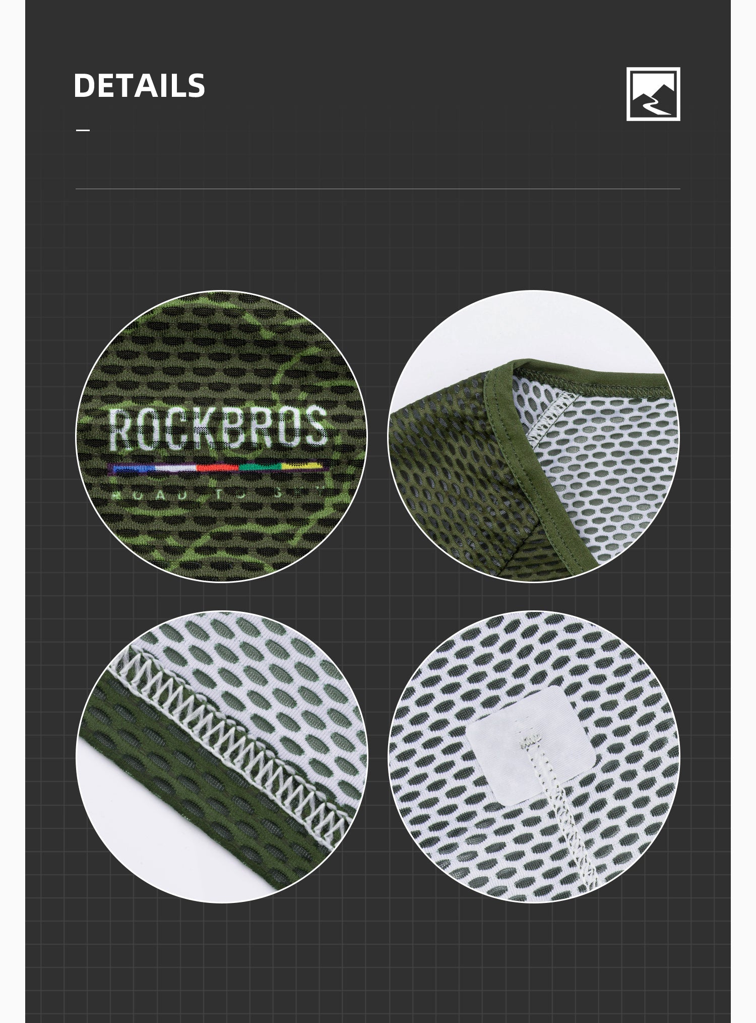 【ROAD TO SKY】by ROCKBROS Unisex Short-Sleeved Mesh Cycling Base Layer in Various Colours