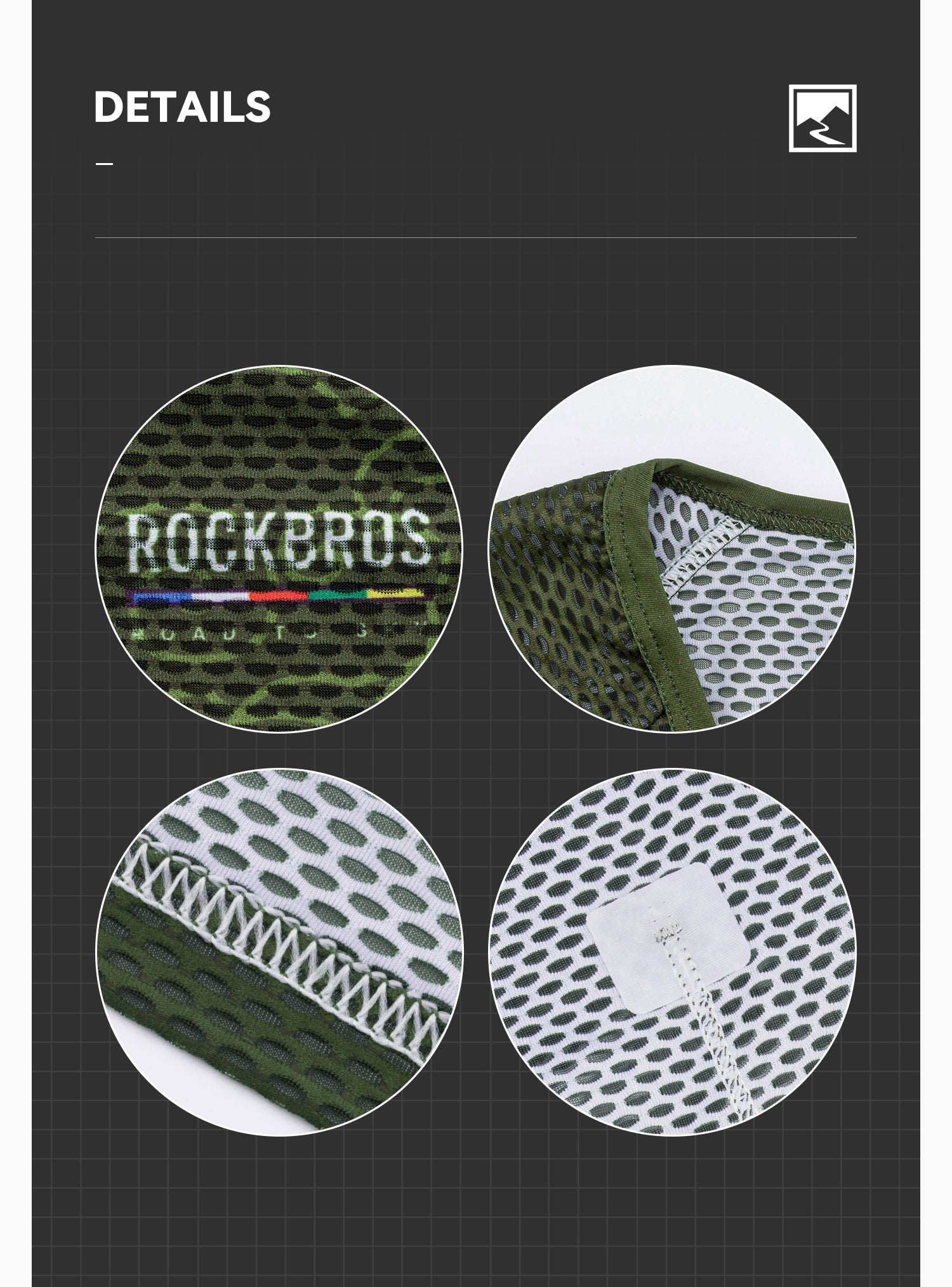 【ROAD TO SKY】Unisex Sleeveless Mesh Cycling Base Layer in Various Colours