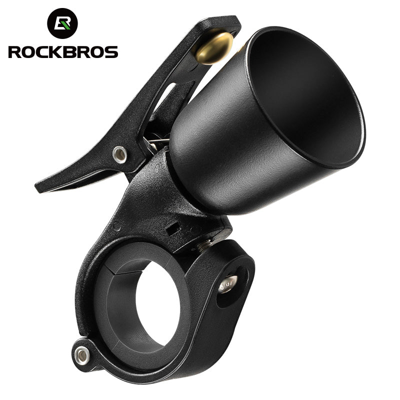 ROCKBROS Classic Bike Bell - Loud, Durable, Easy Install, Fits 22.2-31.8mm Handlebars