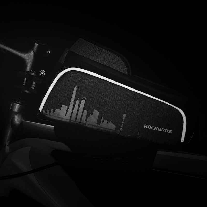 ROCKBROS Mobile Phone Bag Waterproof Touch Screen Fit 6.5in