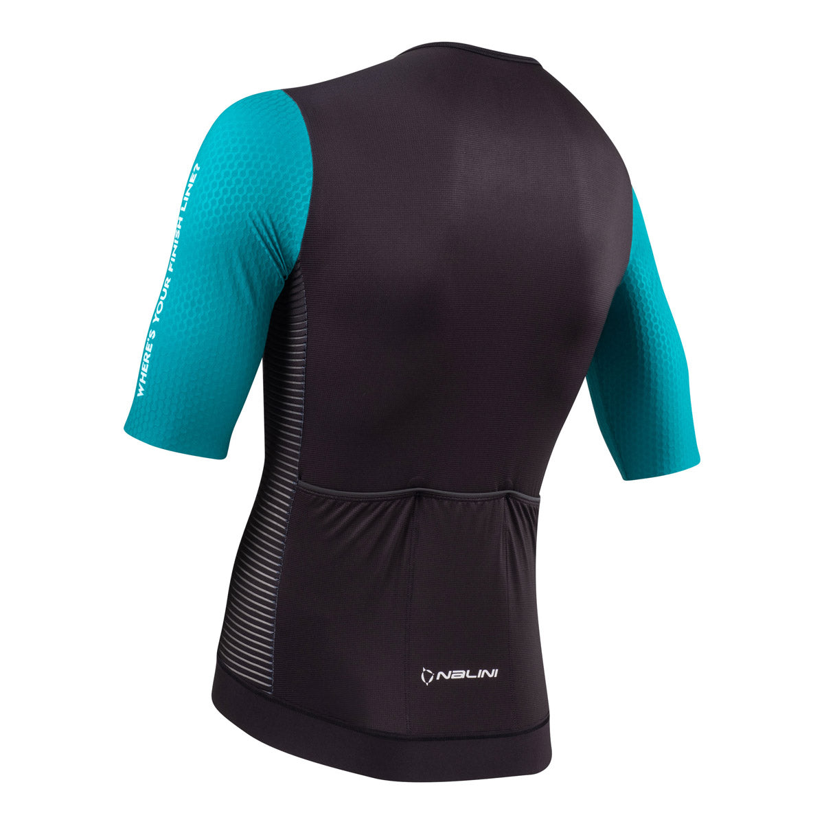Nalini LASER Men's Cycling Jersey (Turquoise/Black) S-3XL
