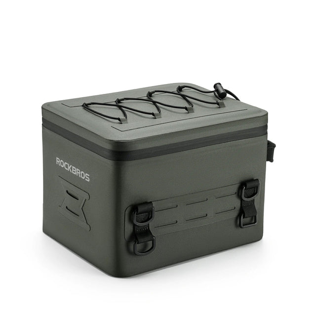 ROCKBROS 13L Waterproof Motorcycle Tail Bag Saddlebag Rear Rack Trunk