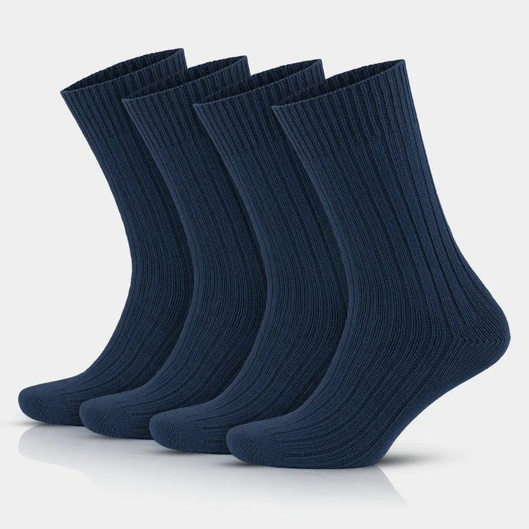 97% Cotton Crew Socks for Men and Women - Colorful