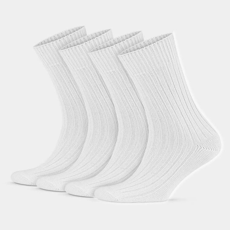 97% Cotton Crew Socks for Men and Women - Colorful