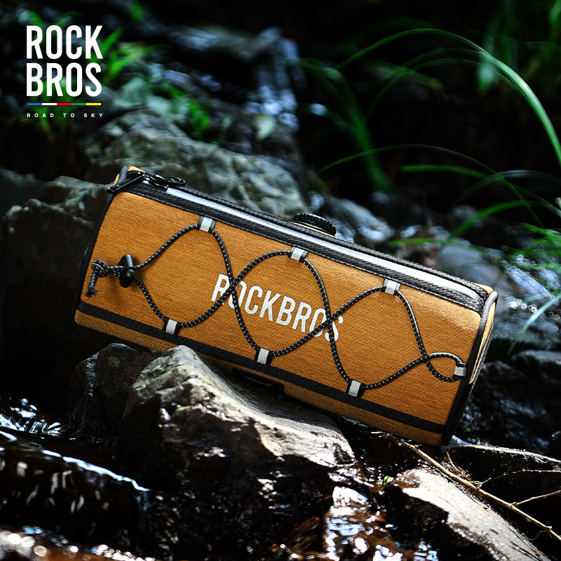 【ROAD TO SKY】ROCKBROS Deluxe Cycling Handlebar Bag Front Frame Bag
