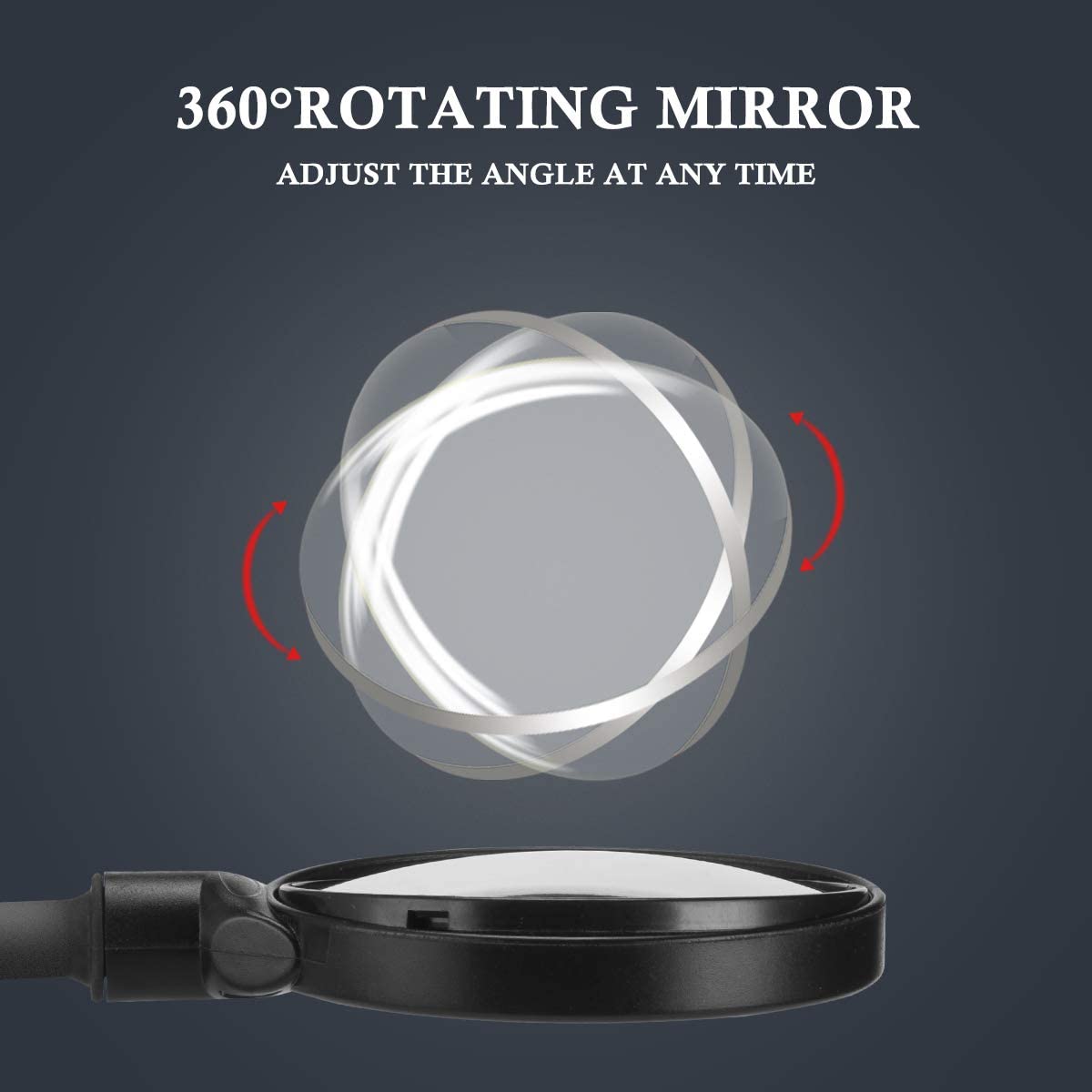 ROCKBROS Bike Mirror Handlebar Mount Safe Rear View Mirror