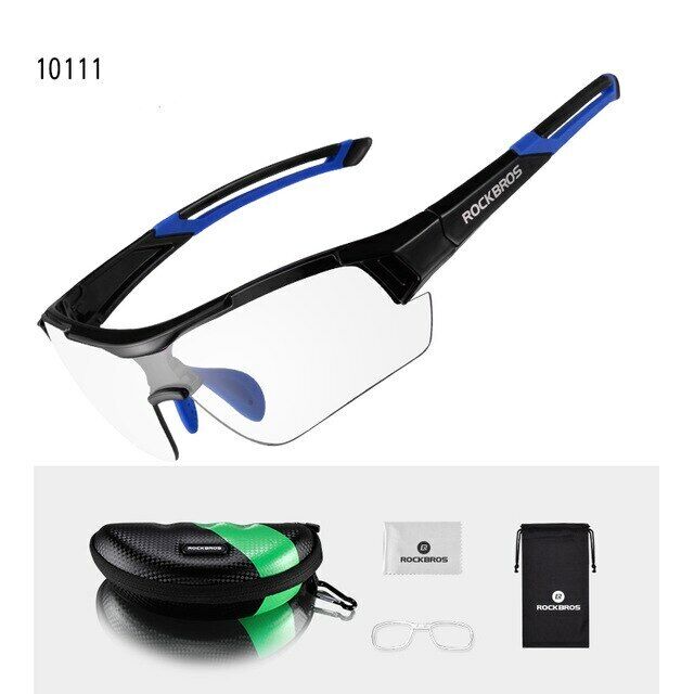 ROCKBROS Cycling Photochromic Glasses Sport Sunglassess Bike Glasses Driving Fishing UV400 Men Women