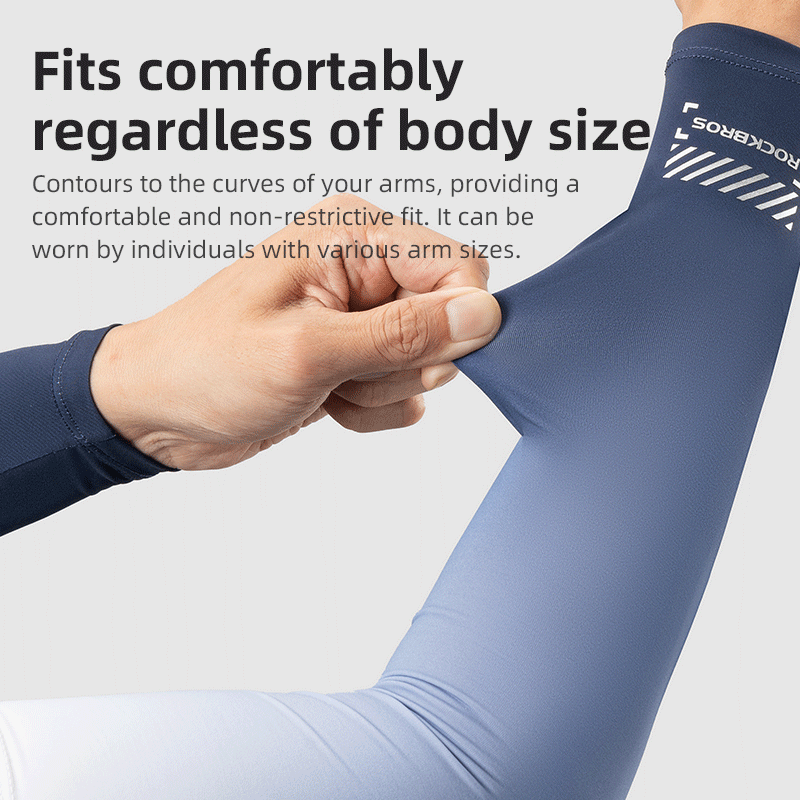 ROCKBROS Sun Protection Arm Sleeves Cooling Running