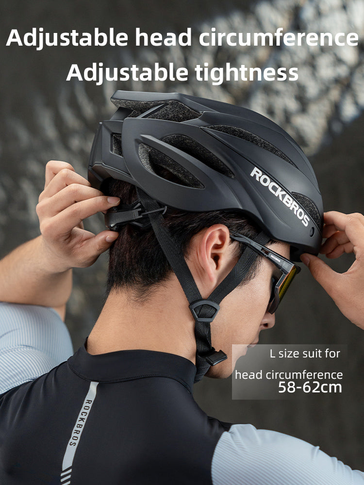 ROCKBROS Trail Helmet with Magnetic Goggles, Ionic+? Technology, and Adjustable Fit