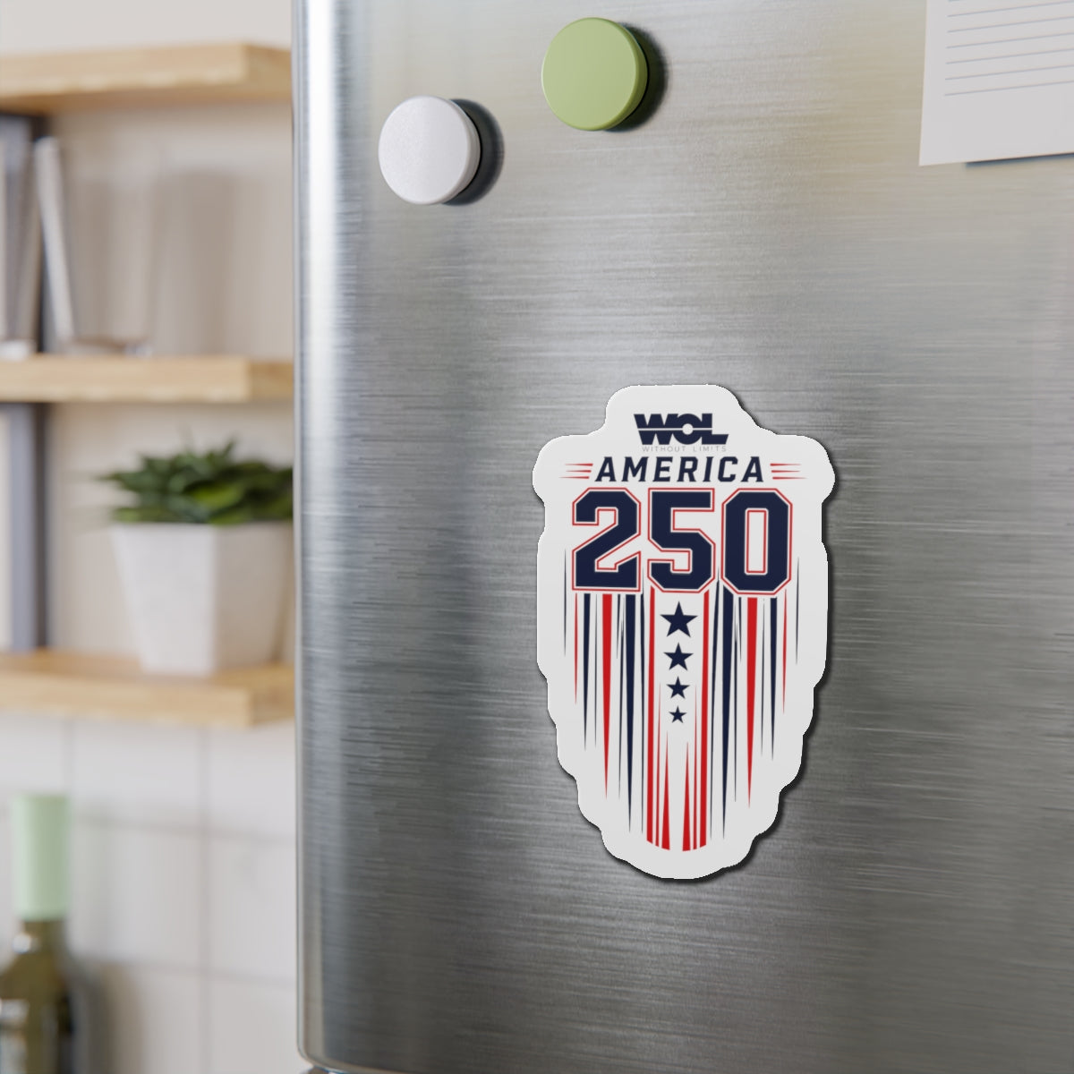 WOL America 250 Magnets