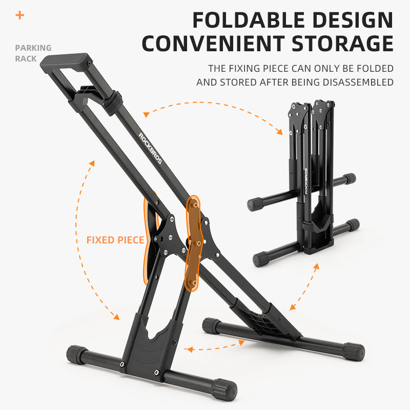 ROCKBROS Carbon Steel Folding Bike Stand