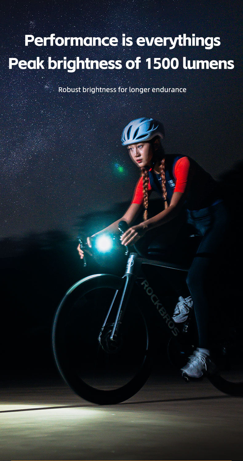 ROCKBROS Hoisting Headlight for Bike