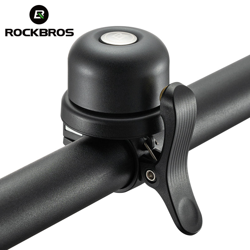 ROCKBROS Bike Bell Ring Horn Classic Bicycle Bell Anti-Theft for Adults Suitable for 0.87‘’/22.2mm Diameter Handlebar