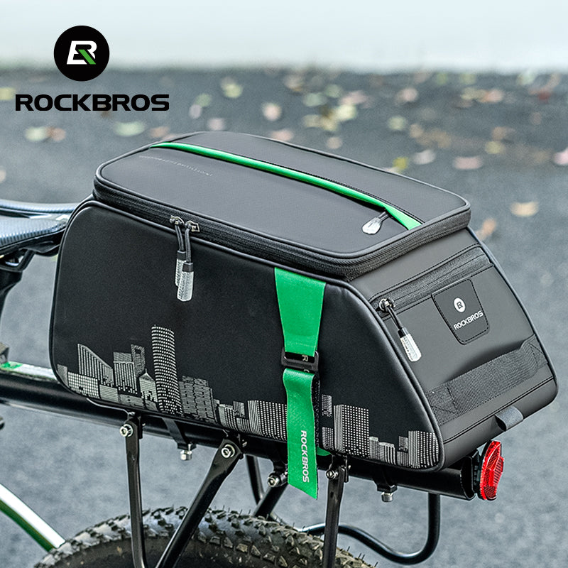 ROCKBROS Large Capacity Bike Carrier Bag - Waterproof, Multi-functional, 4L