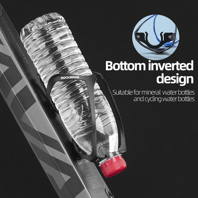 ROCKBROS Bike Water Bottle Holder Lightweight Bicycle Water Bottle Cage Aluminum Alloy Bike Cup Holder