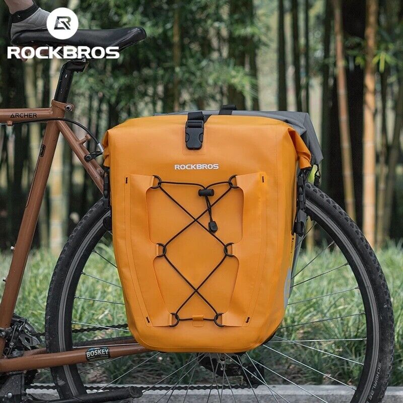 Deluxe Large Capacity Bicycle Saddlebag in Various Colours