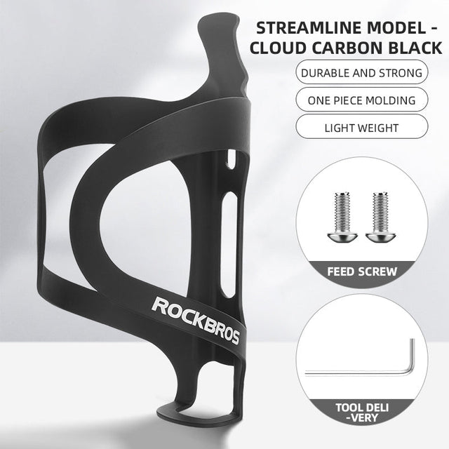 ROCKBROS Lightweight Aluminum Bike Water Bottle Cage Holder