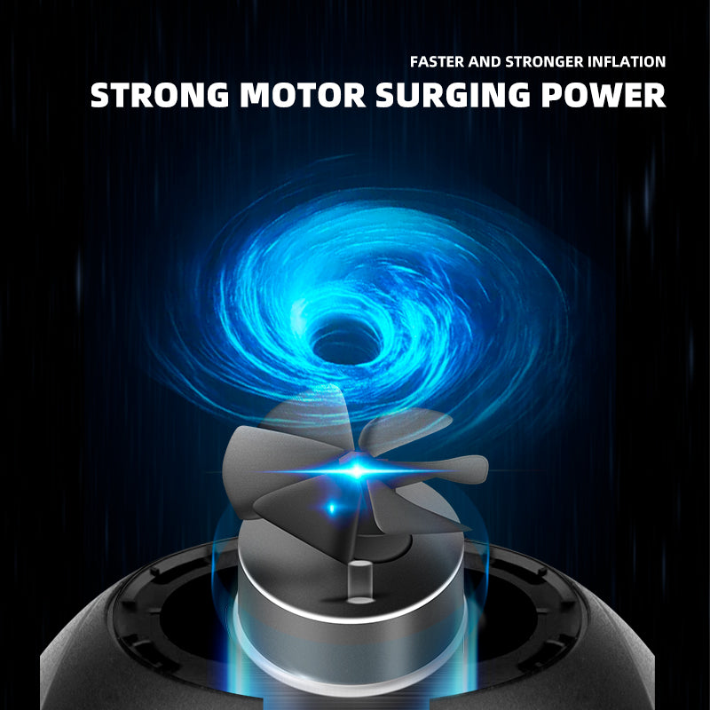 ROCKBROS Electric Bike Pump with Intelligent Digital Display