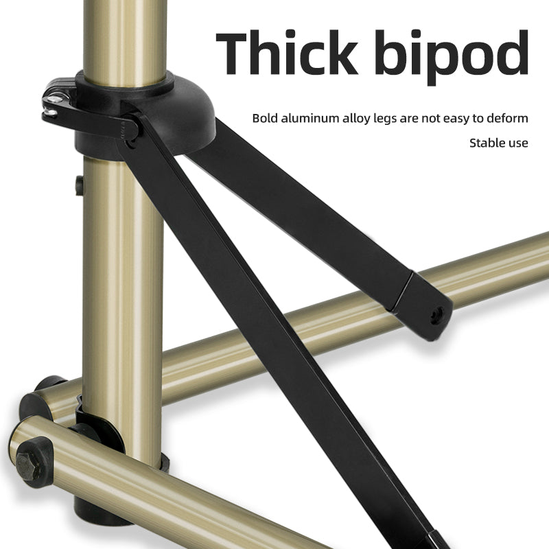 ROCKBROS Adjustable Aluminium Alloy Bike Repair Stand - 60 lb Capacity