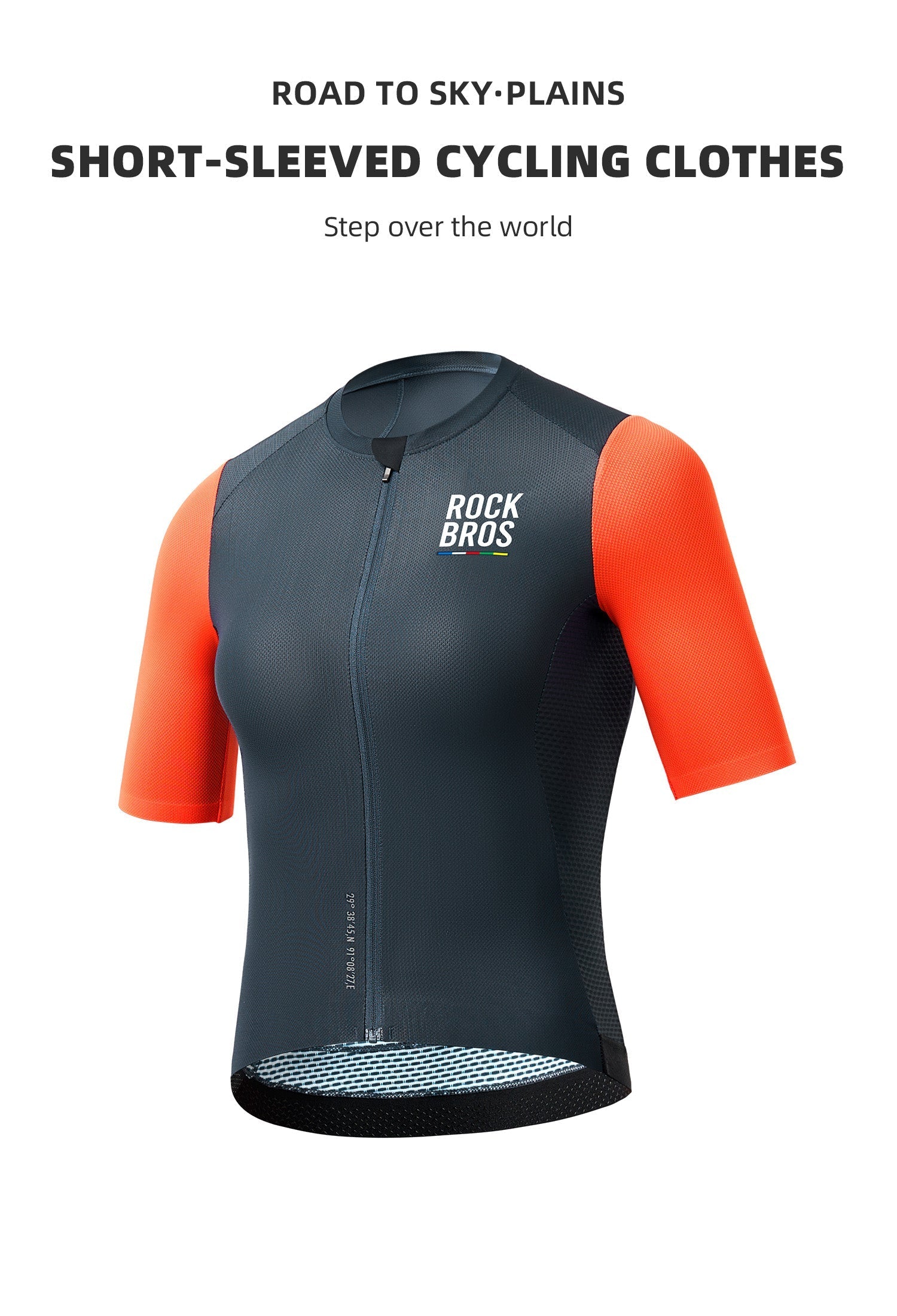 【ROAD TO SKY】by ROCKBROS Women's Short-Sleeve Cycling Jersey in Various Colours