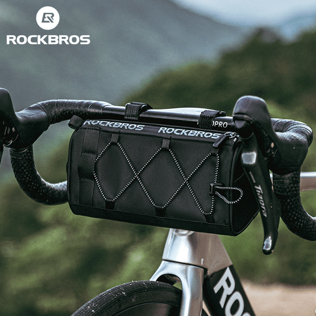 ROCKBROS 1.5L Reflective Handlebar Bag - Durable, Compact, Multi-functional