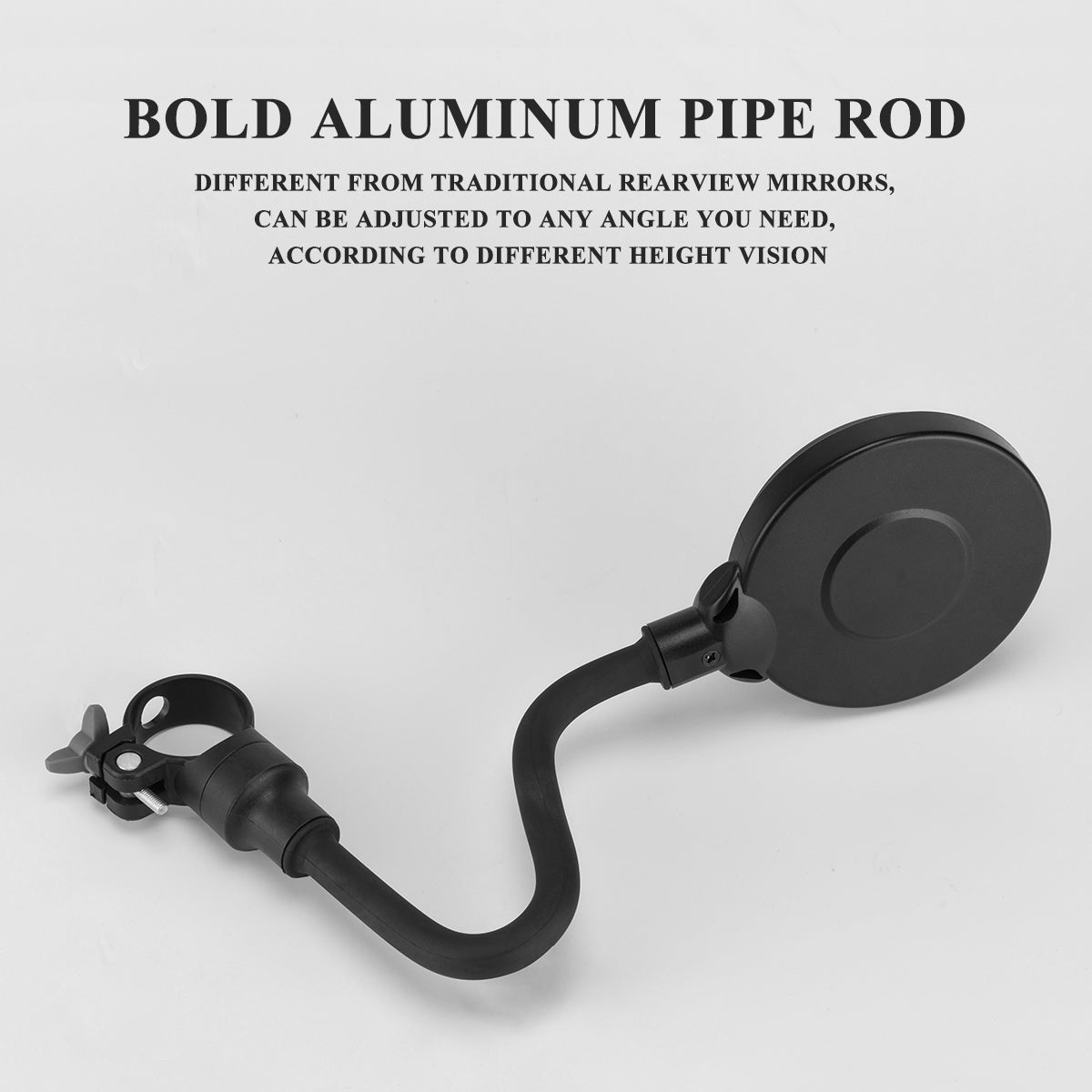 ROCKBROS Bike Mirror Handlebar Mount Safe Rear View Mirror