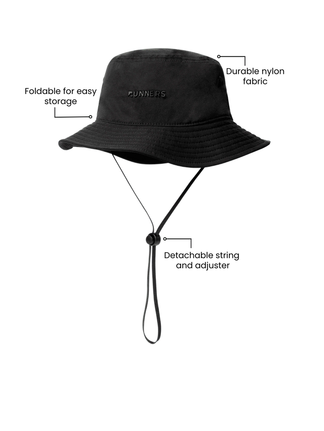 Black Bucket Hat