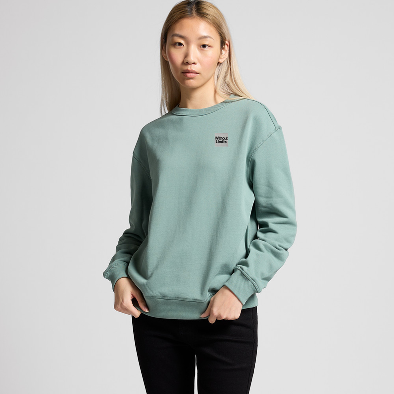 Ladies' Premium French Terry Crew Sweatshirt