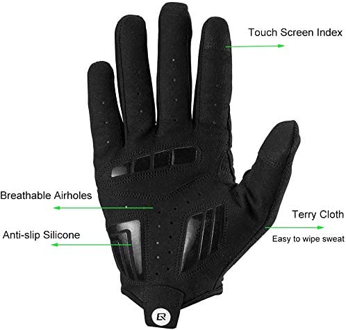 Cycling Full Finger Gloves Outdoor Sport Gloves Fit for Spring Autumn