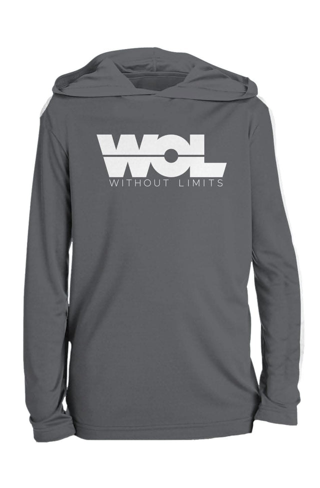 Youth L/S Hooded Performance Tee