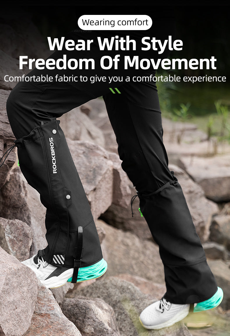 Snow Boot Leg Gaiters Waterproof