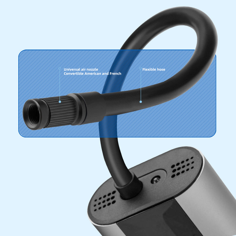 ROCKBROS Electric Bike Pump with Intelligent Digital Display