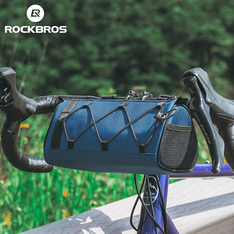 ROCKBROS 1.5L Reflective Handlebar Bag - Durable, Compact, Multi-functional