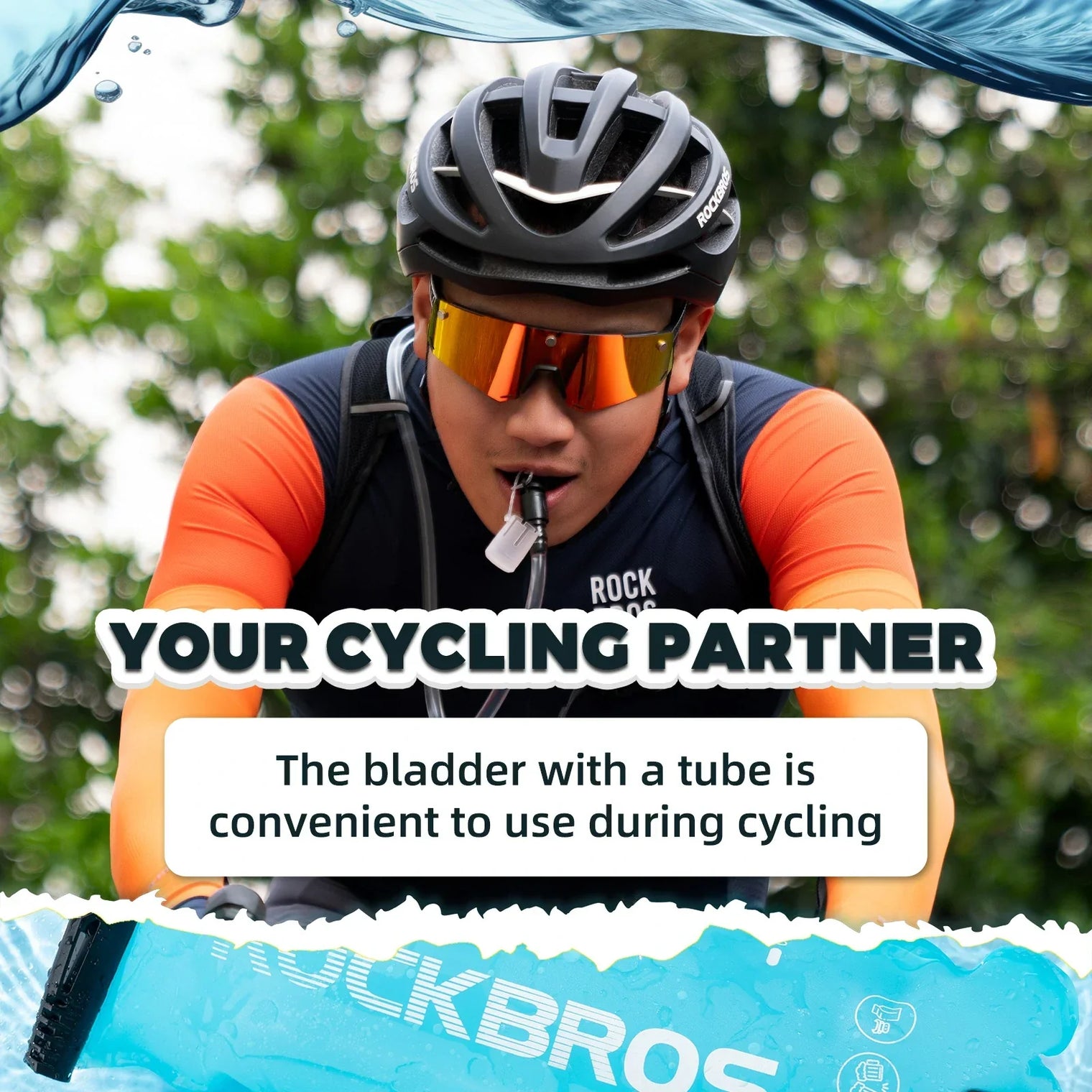 ROCKBROS Hydration Bladder 2L Water Reservoir