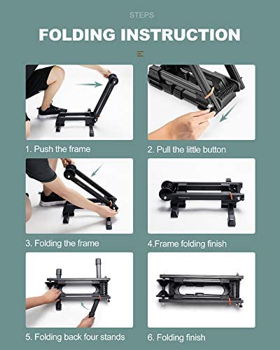 ROCKBROS Foldable Bike Stand for Indoor Parking
