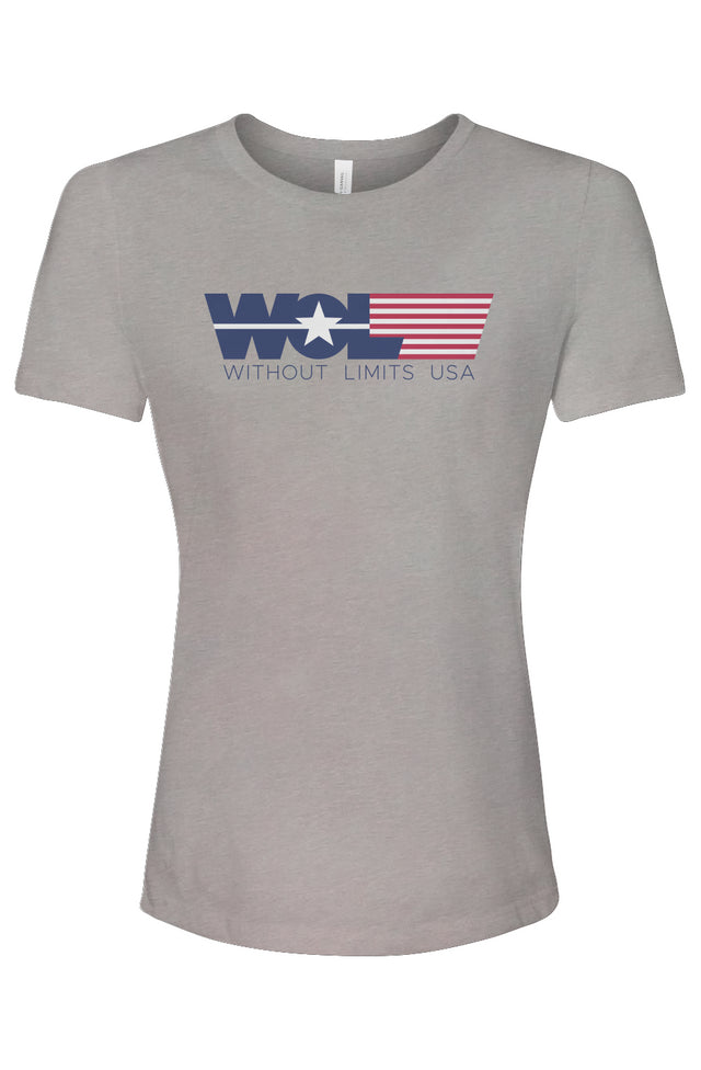 WOL USA Ladies' Relaxed Fit Triblend Tee