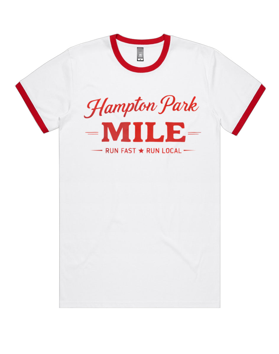 Hampton Park Mile Vintage Ringer Tee