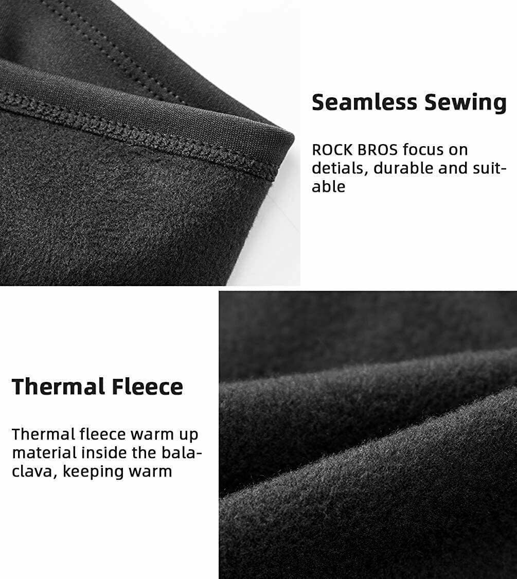 ROCKBROS Bicycle Motorcycle Mask Thunderstorm Hood Halfcap Winter Cap