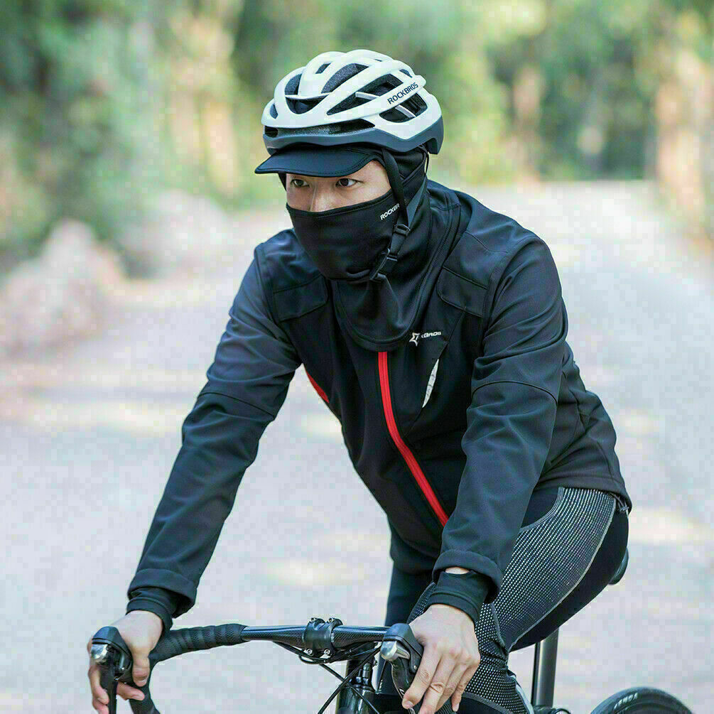ROCKBROS Bicycle Motorcycle Mask Thunderstorm Hood Halfcap Winter Cap