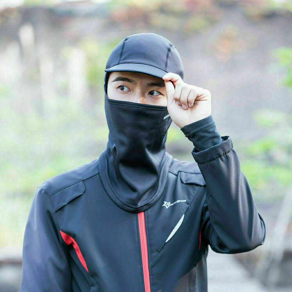 ROCKBROS Bicycle Motorcycle Mask Thunderstorm Hood Halfcap Winter Cap