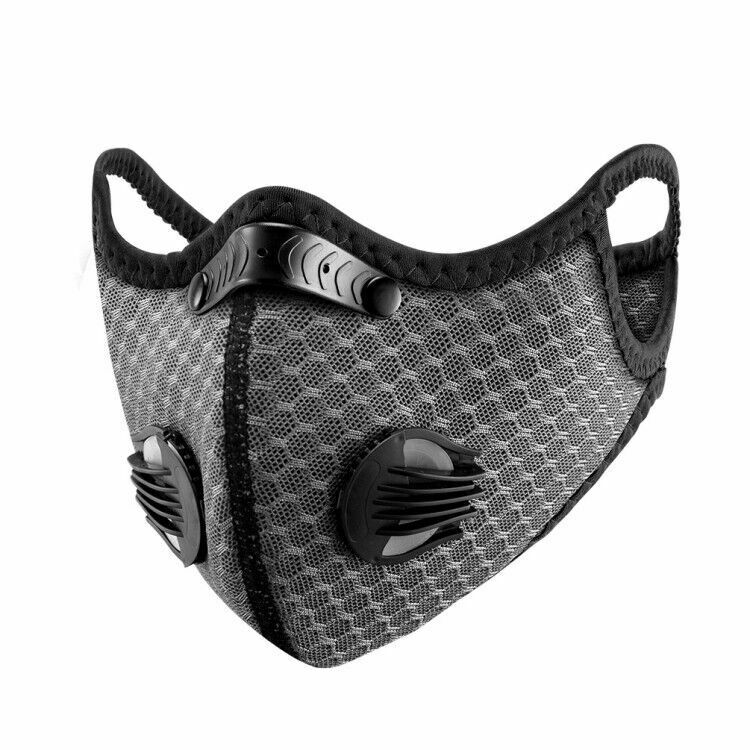 ROCKBROS-Cycling Face Mask Filter PM2.5 Anit-fog Breathable Dust-proof Mask Anti-droplet- Buy 5 get 50% OFF