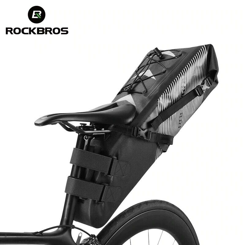 Waterproof Reflective Large Capacity Saddle Bag(up to 14L)