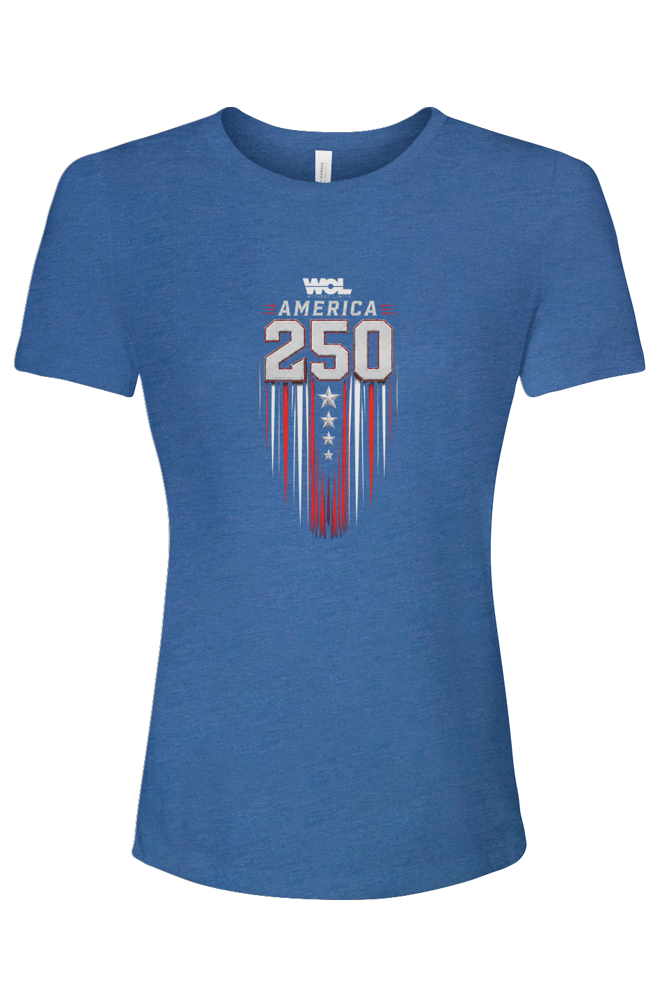 WOL America 250 Triblend Tee